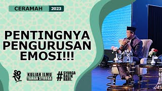 SYAMSUL DEBAT | PENTINGNYA PENGURUSAN EMOSI!!!