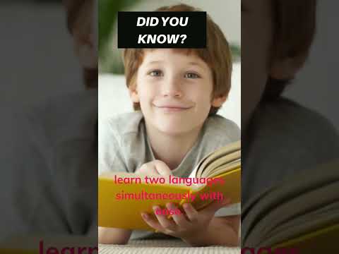 What is it called when you speak 2 languages?
