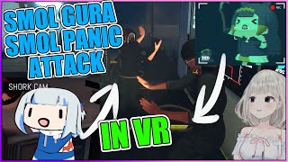 Smol Gura gets absolutely terrified during Phasmophobia VR collab and feels like she is gonna puke