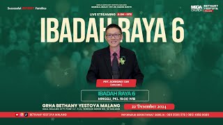 Ibadah Raya On-Site 6 (Tatap Muka) - Gereja Bethany Yestoya - 22 Desember 2024 - Pdt. Soerono Tan