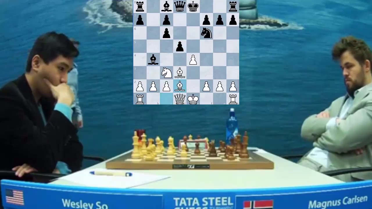 Wesley So (2765) Vs Magnus Carlsen (2872) || Tata Steel Chess 2020 ...