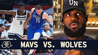 The Mavs vs. Wolves | LeBron James and JJ Redick