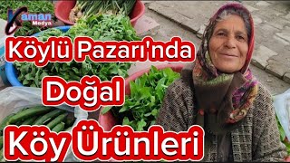 Köylü Pazarı'nda Dogal Köy Ürünleri #pazar #köy #insan