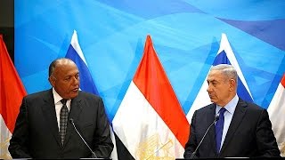 Egypt urges "two state solution" to Israeli-Palestinian conflict