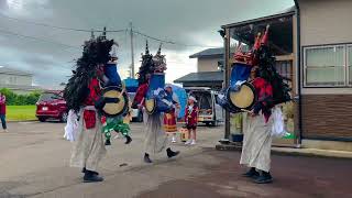 国見ささら 演目「かんだち」2022.8.13