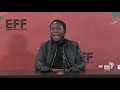 Malema in conversation with journalists over VBS