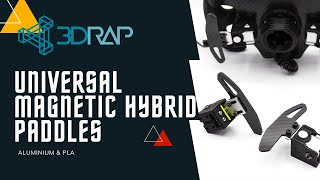 Universal Magnetic Paddles for Custom Steering Wheel - Hybrid - Sim Racing DIY equipments by 3DRap