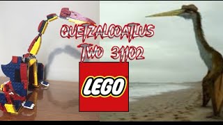 Lego mic alternative build Two 31102 Quetzalcoatlus