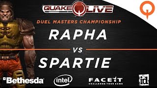 Rapha vs Spartie - Elder / Battleforged / Bloodrun / Sinister (QuakeCon 2016)