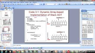 3 1 Stack ADT Dynamic Array Implementation