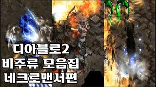 [디아블로2] 비주류 모음집 네크로맨서편 (본 네크, 인두 네크, 트랑울 네크) Diablo2 Bone Nec, Brand Nec, Trang-Oul Nec