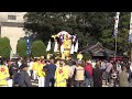 平成２３年 新居浜太鼓祭り（川西地区）３