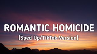 d4vd - Romantic Homicide (Sped Up/Lyrics) "In the back of my mind, I killed you"[TikTok Version]