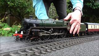 Firing up and running an Aster 5MT at the Old Catton Railway