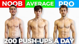 3 Guys Do 200 Push ups a Day For 30 days, These Are The Results