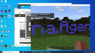 Minecraft a MakeCode cez Code Connection