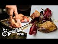 MasterChef winner Simon Wood's Anjou Squab Pigeon with Bacon Butty Bread Sauce | Signature Dish