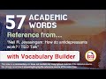 57 Academic Words Ref from 