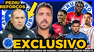 🚨URGENTE!!! PEDIU REFORÇOS NO CRUZEIRO | QUEM CHEGA | AS ÚLTIMAS NOTÍCIAS DA RAPOSA DE AGORA