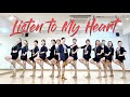 Listen to My Heart LINEDANCE/토요영상반 신촌 1~3시/중급라인댄스/Choreo: Maggie Gallagher, Gary O'Reilly/신촌 라인댄스