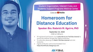 VIBAL LIVE NOW | Homeroom for Distance Education