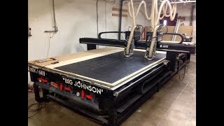 AXYZ CNC Router, Model 6018,  7' x 18' BIG JOHNSON