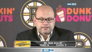 Peter Chiarelli Admits Coming Close to Another Trade, But Deal 'Didn't Come to Fruition'