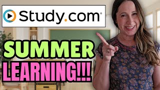 Prevent the Summer Slide with Study.com! Online Math, Language Arts, Science, History, Geography!!!