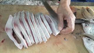 கருப்பு வவ்வால் மீன் கட்டிங் | AMEZING FISH CUTTING | RRK FISH STALL