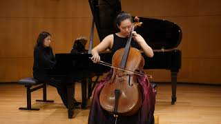 Shostakovich Cello Sonata in D Minor, Op.40, I. Allegro Non Troppo | Yireh Choi