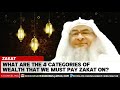 what are the 4 categories of wealth that we must pay zakat on assim al hakeem