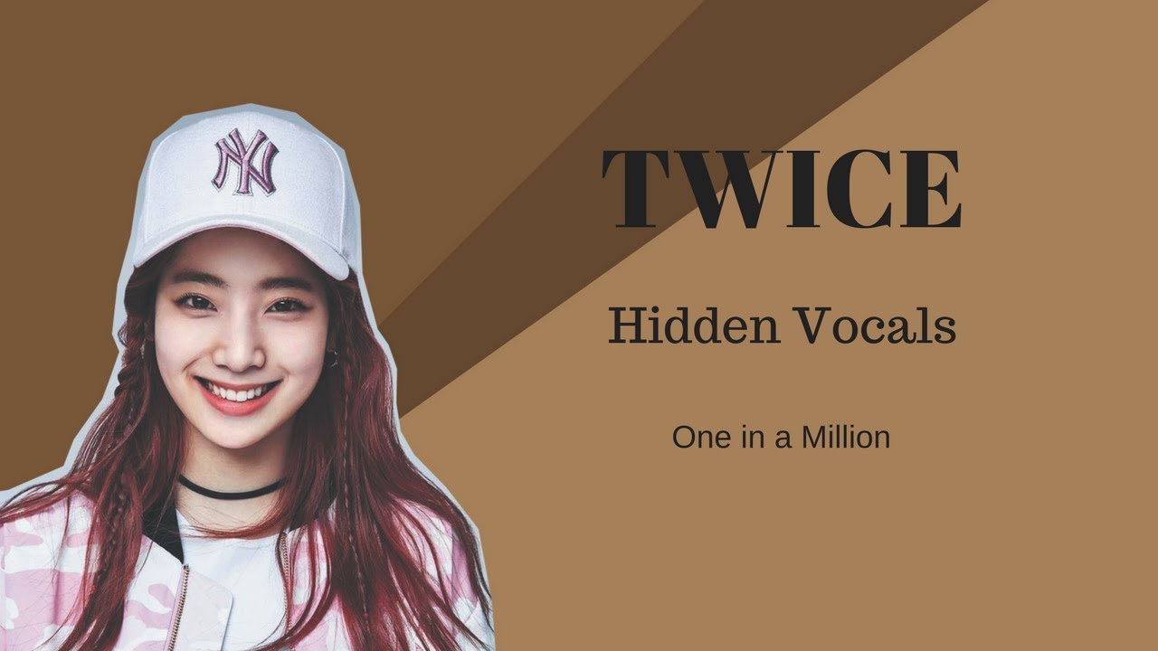 (Hidden Vocals) One In A Million - TWICE - YouTube