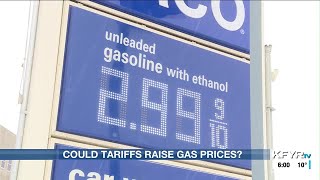 How could tariffs impact gas prices