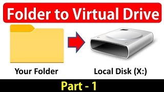 Folder to Virtual Drive - Part 1 💥💥