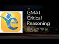 GMAT Critical Reasoning| Learn Prethinking |Practice Critical Reasoning Questions