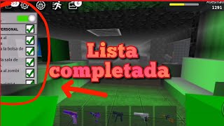 Como completar la lista de área 51 TÚ SOLO -roblox-