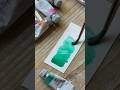 Can you believe how gorgeous this Maimeriblu Cupric Green paint color is!? #watercolor #maimeriblu