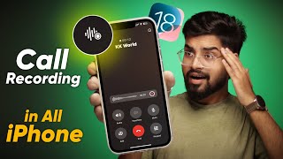 Call Recording in iPhone iOS 18.1 in iPhone 12, 13, 14, 15, 15 Plus | iPhone Call Recording