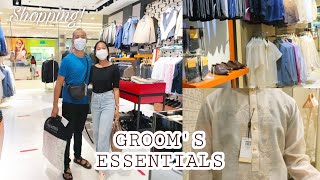 MUST HAVE GROOM'S ESSENTIAL ITEMS | Groom Essential Shopping List | Allan \u0026 Faith Wedding Journey