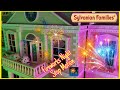 Sylvanian Families/Calico Critters Fireworks Night at the Grand Hotel (Stop Motion)