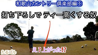 和歌山カントリー倶楽部編①（1〜4h）ゴルフラウンド動画