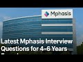 Latest Mphasis Interview Questions for 4-6 years experience || Mphasis #interview #question 