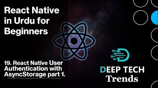 Login Authentication Tutorial in React Native | Authentication | AsyncStorage