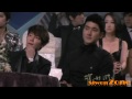 hd fancam 111229 sbs gayo daejun grooving siwon and deep thinking donghae