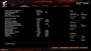 2x8GB Teamgroup Xtreem ARGB 3600C14 overclocked to 4600 CL17 in gear2 on Z690