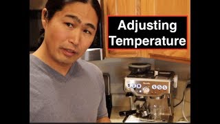 How to Program Water Temperature on A Breville Barista Express