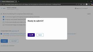 Module 4 challenge Coursera | Attract and Engage Customers with Digital Marketing Google