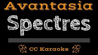 Avantasia • Spectres (CC) [Karaoke Instrumental Lyrics]