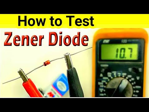 |Zener Diode|Testing With Multi-meter|Diode Testing|Zener Voltage ...