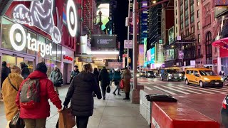 New York LIVE From Manhattan Tuesday Night Walk (19th February 2025)